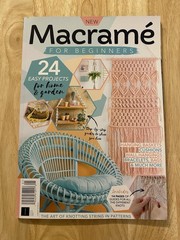 Macrame For Beginners Magazine Book Zine How To Art Create Patterns 5 US SELLER