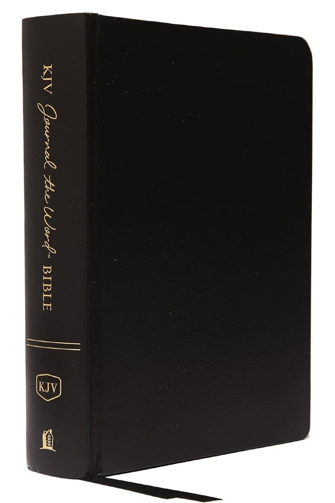 SALE! KJV Journal the Word Bible (Perfect for Note-Taking) [BLACK HARDCOVER]