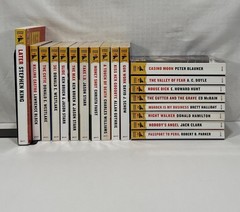 HARD CASE CRIME Book Lot 19 – Stephen King Lawrence Block Westlake Peter Blauner