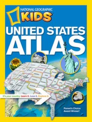 National Geographic Kids United States Atlas – Paperback – GOOD