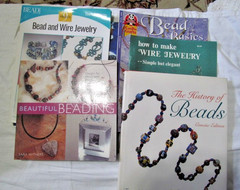 Beads, Beading & Wire Jewelry Books Lot of 5