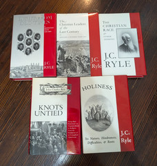 Lot of 5 J. C. Ryle Books Volumes 1, 2, 3, 4, 7 Charles Nolan Publishers – GOOD