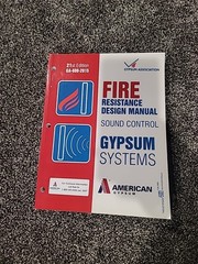 GA-600-15: Gypsum Fire Resistance Design Manual, 21st Edition – paperback Gy…