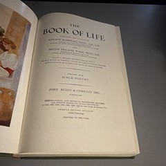 John Rudin & Co The Book of Life Vol 5 Bible Poetry Illus HC 1954 22nd Ed