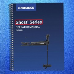 LOWRANCE Ghost Trolling Motor User Manual Instructions, BINDING & FRONT & BACK