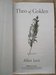 Theo of Golden: A Novel – Paperback Book by Levi Allen EXCELLENT