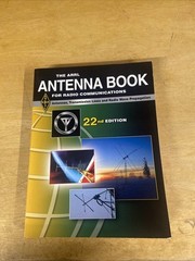 2012 Antenna Book 22nd Ed Hardcover AARL For Radio Communications Lines Waves