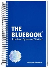 Bluebook: A Uniform System of Citation Spiral by Harvard Law Review