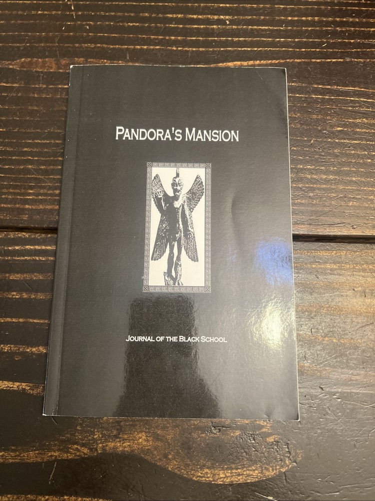 Pandora’s Mansion #1 Journal of the Black School
