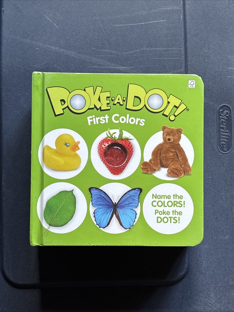 Melissa & Doug Poke-A-Dot Lot Board Books Kids Learning Interactive Bundle 3