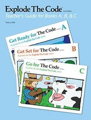 Explode the Code: Books A, B, & C – Paperback By Hall, Nancy – GOOD